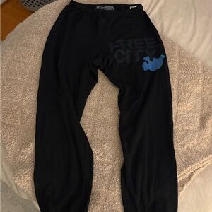 Freecity adult small Black Sweatpants